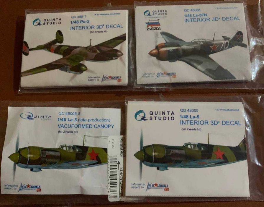 3D-декали для сборных моделей (QUINTA STUDIO)