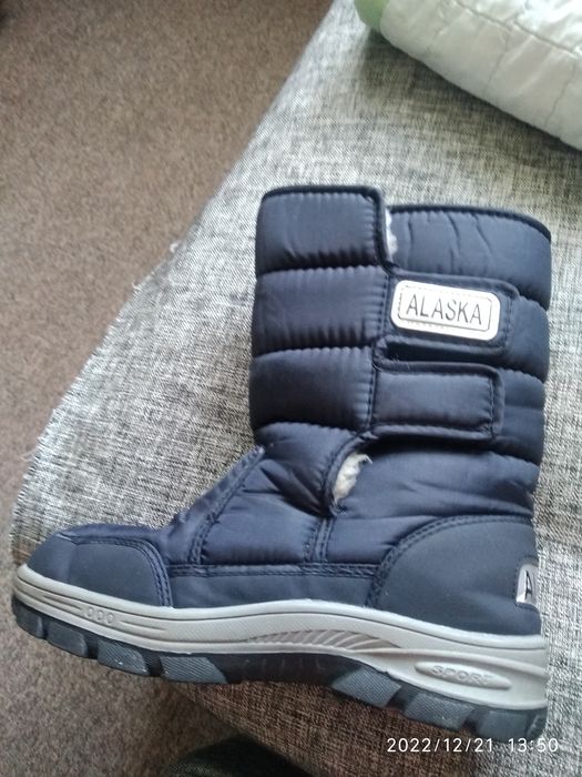 Подростковые зимние сапожки