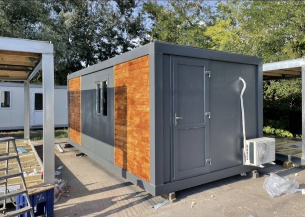 Vand containere modulare container modular santier birou vitrina grup sanitar cafenea la pret bun