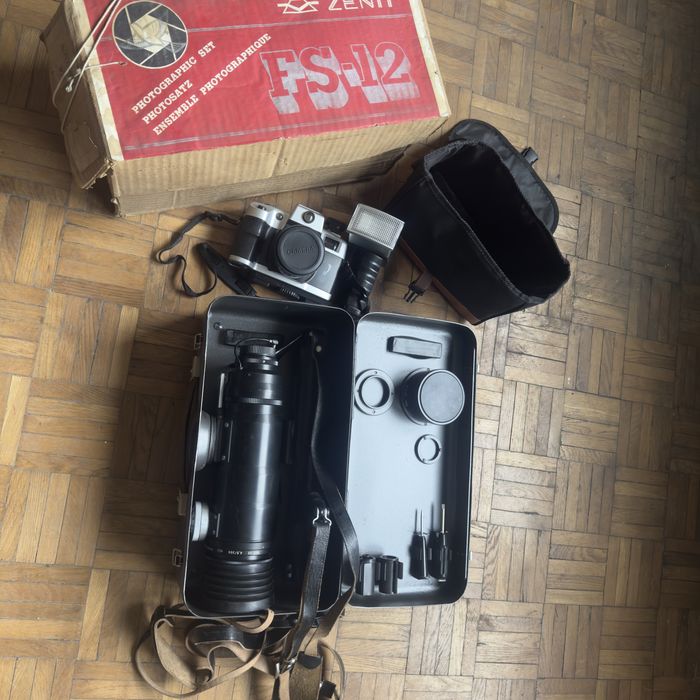 Zenit photosniper FS-12 cu obiectiv chit complet
