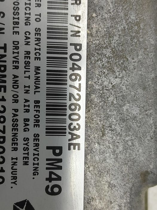 Calculator modul airbag P04672603AE Dodge Caliber 1 generation (2006 - 2012)