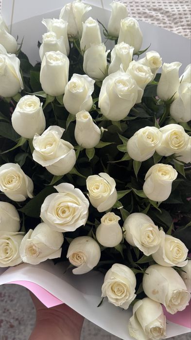 Букет очень свежий