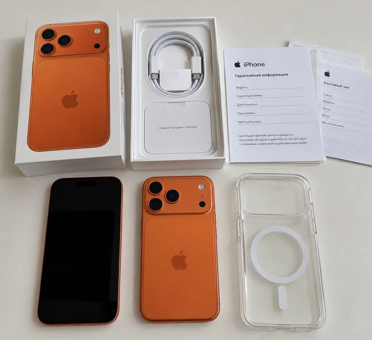 IPHONE 17 PRO 100емкость