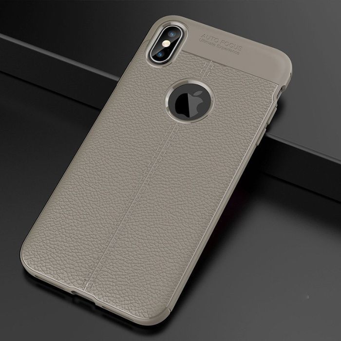 Husa / Bumper Antisoc model PIELE pt iPhone X / XS / XR / XS Max