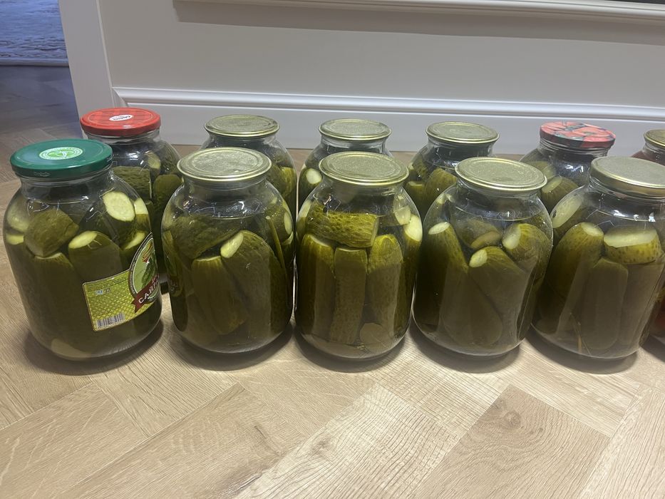 Соленье огурцы,помидоры. Все этого года!