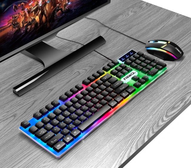 Tastatura+Mouse RGB