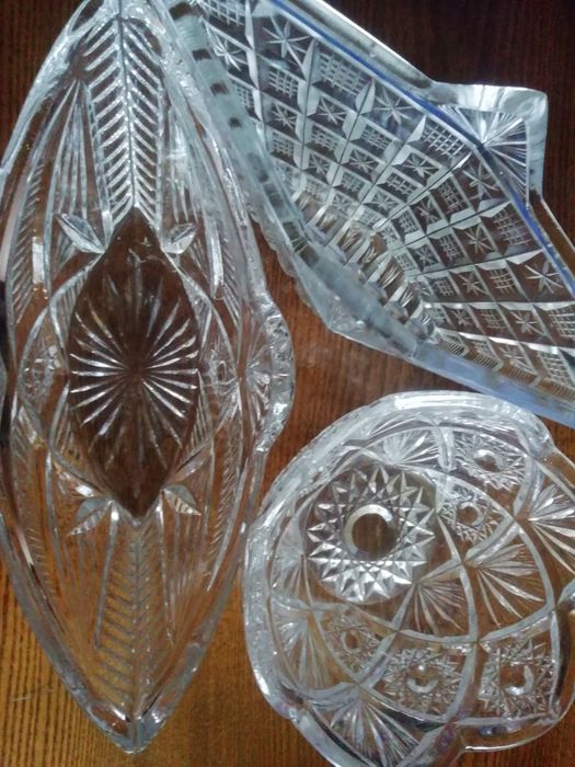 Вазы хрустальные