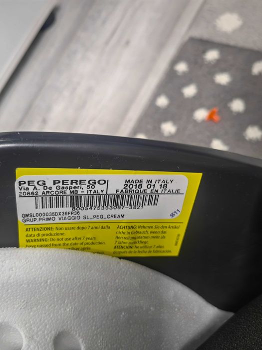 бебешка количка Peg Perego 3в1