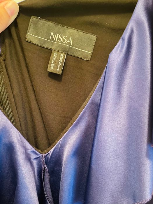 Rochie Nissa albastră, mărimea 38