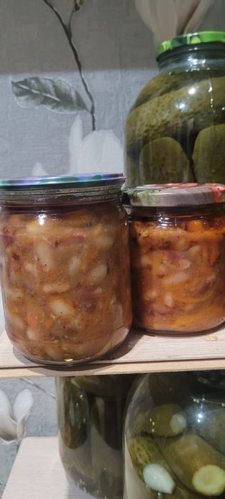 Облепиха, огурцы, варенье, салаты