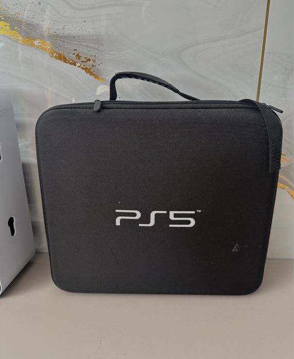 Playstation 5, набор игр, 2 джойстика, сумка