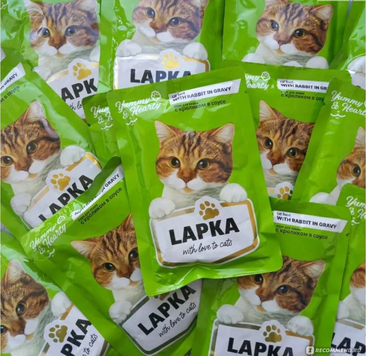 Жидкий корм для кошек