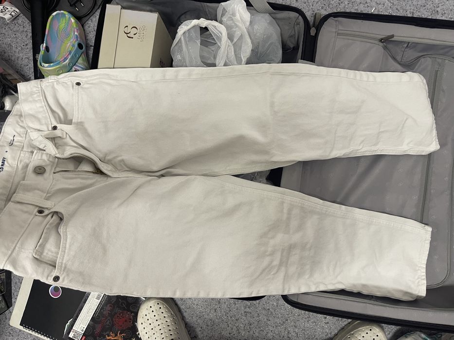 Белые джинсы xs-s