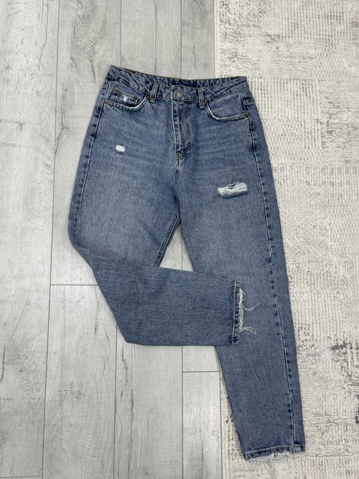 Дамски сини дънки