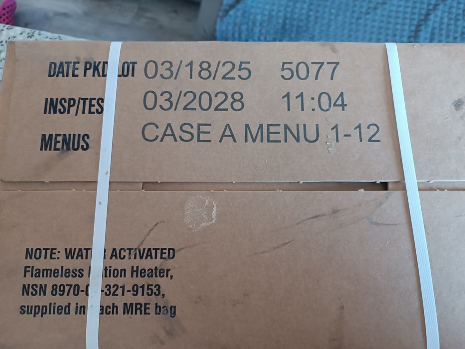 MRE храна за оцеляване