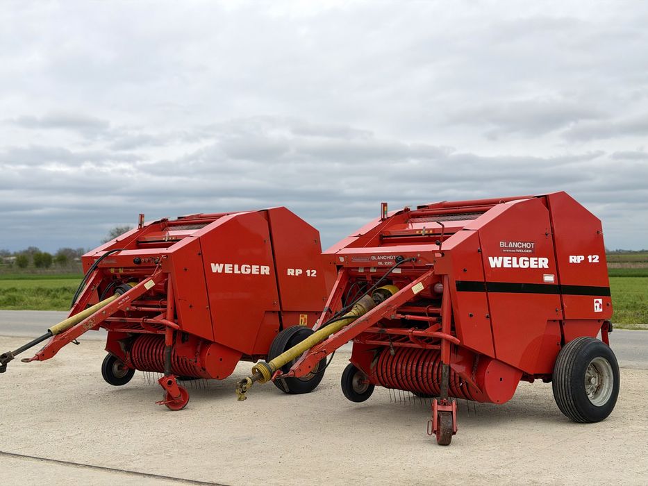 Presa/Balotiera Welger Rp12 Model Nou Import Germania Ca Noi Claas Krone