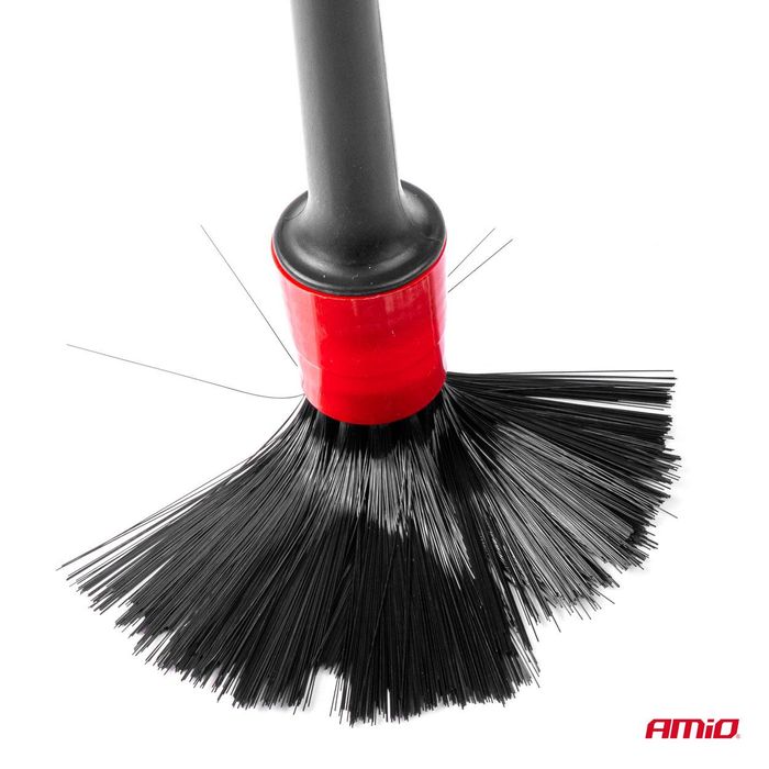 комплект за детайлно почистване четки 3 броя amio 03098