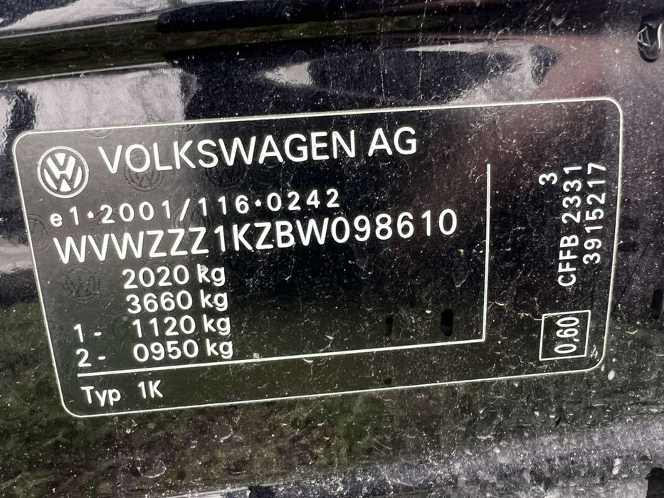 Двигател 2.0tdi 140коня код CFF vw golf