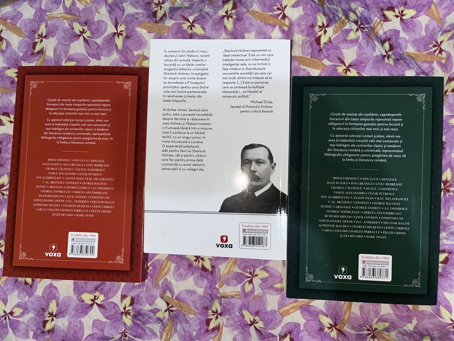 Set/ lot 3 cărți Litera noi