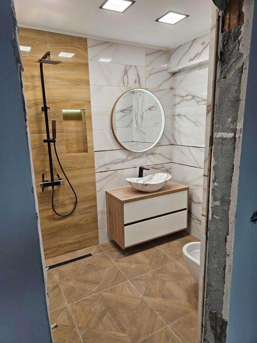 Ремонт на баня, лепене на плочки, шпакловка и боя