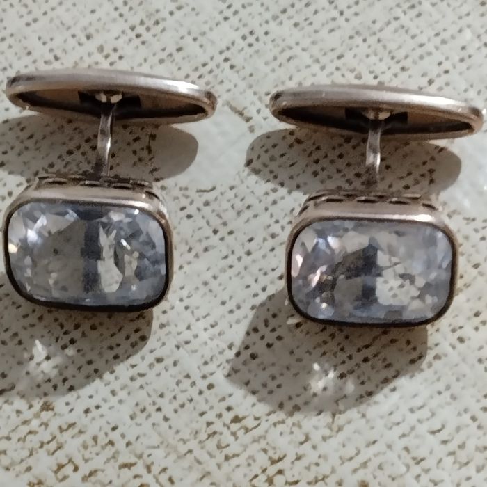 Запанки серебро для рубашки