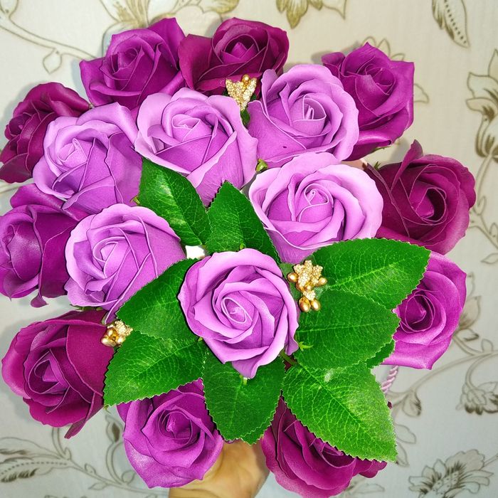 Мыльные розы букеты