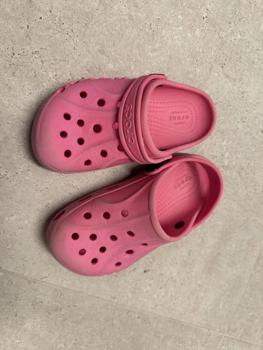 Детски чехли Crocs – розови, размер C13 (EU 30–31)