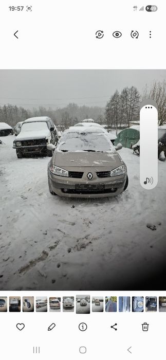 Capota motor renault megane 2  2007