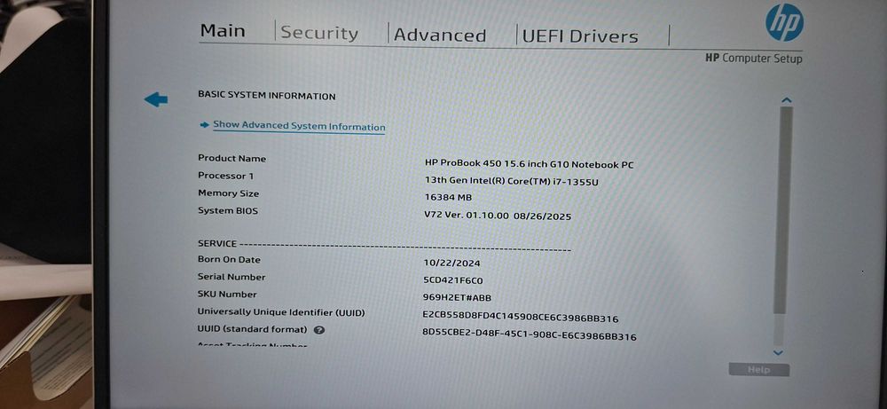 Продавам лаптоп HP Probook 450 G10