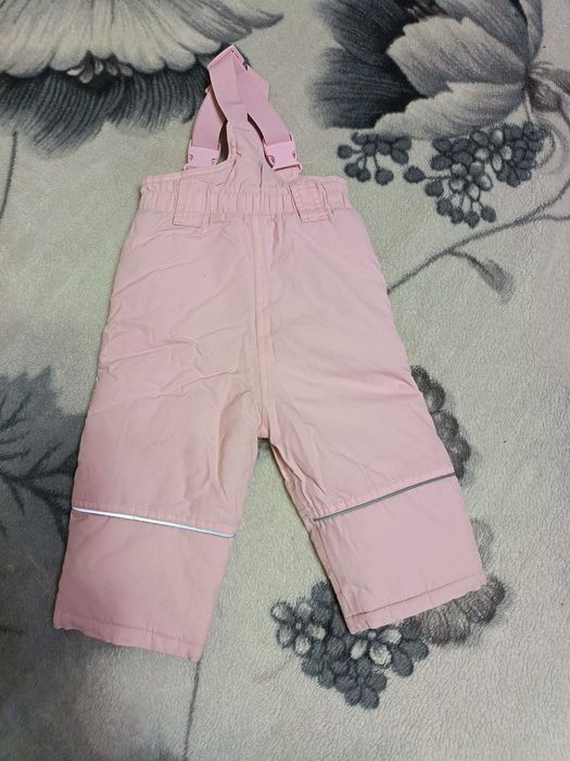 Тёплые штаны на девочку год на рост 80 см