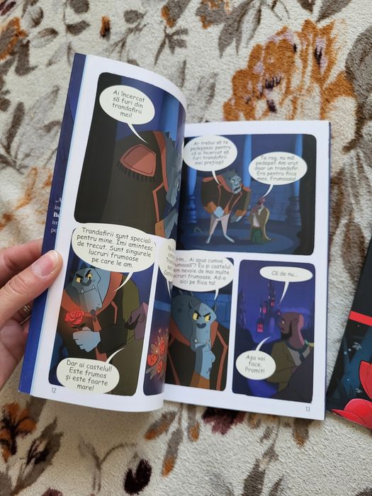 Carti de povesti tip banda desenata