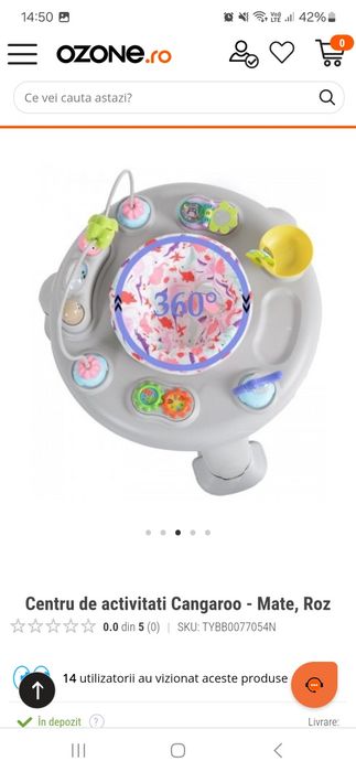 Centru de activități bebeluși