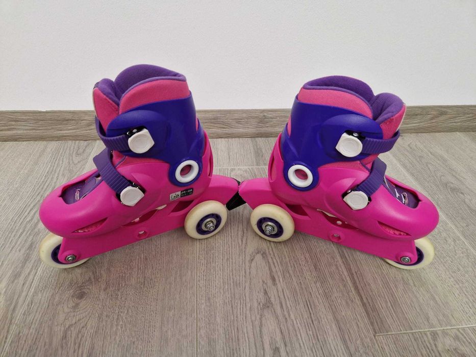 Role copii Oxelo 26-28 – reglabile, stare foarte bună