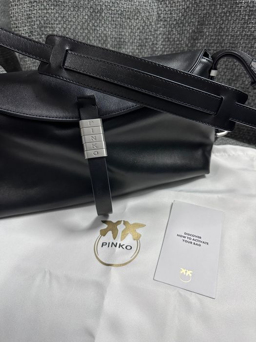 Pinko кожена чанта