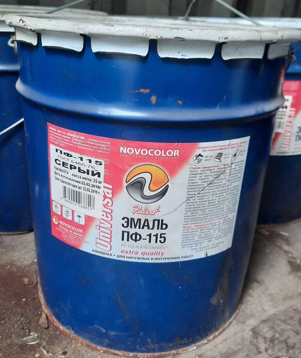 Краска ПФ-115 банка 2,8кг