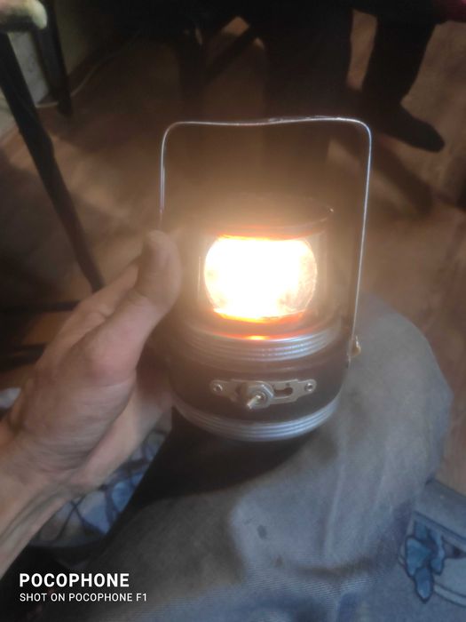 Фонарик ссср горит от 220 б/у