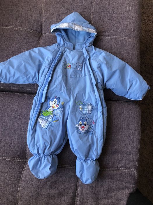 Детский комбинезон на осень.
