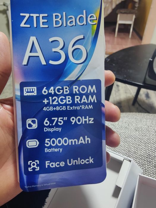 Смартфон ZTE A36