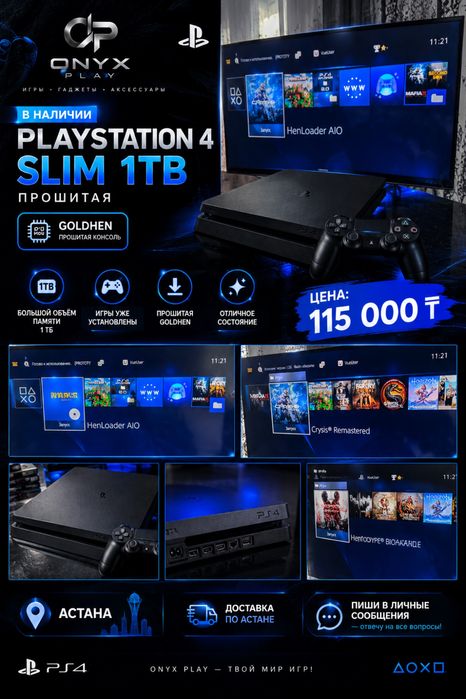 Playstation 4 Slim 1tb