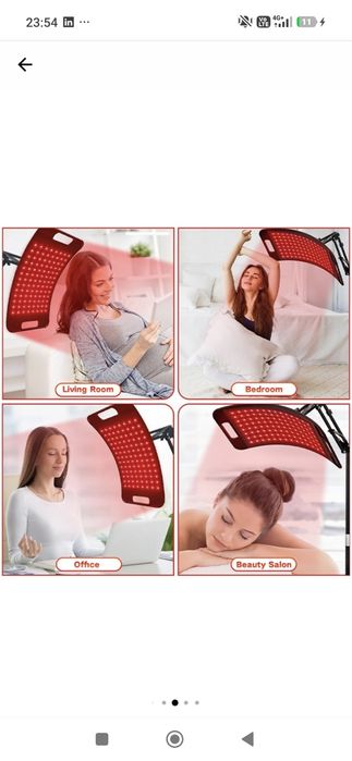 Lumina rosie red light therapy