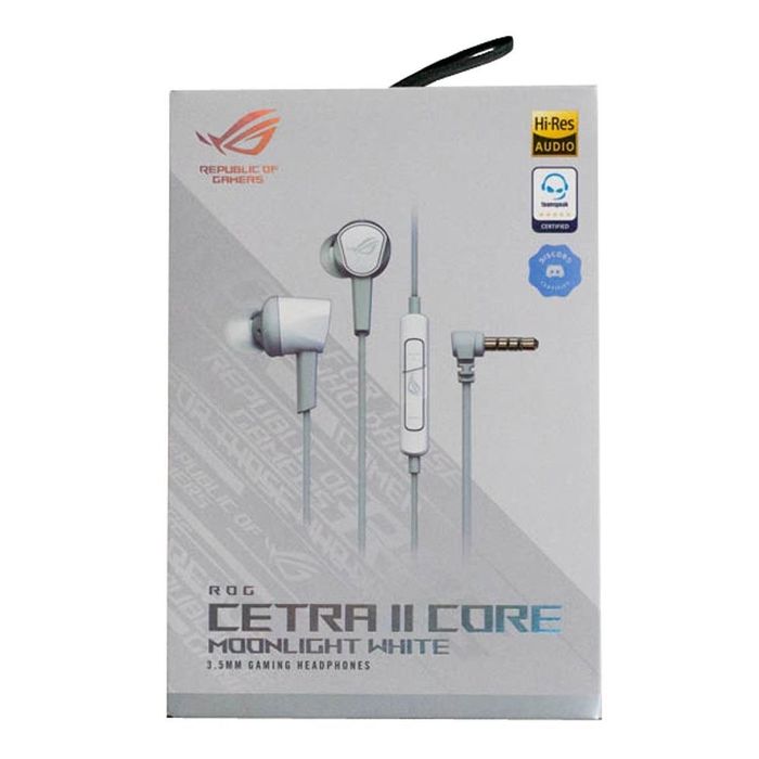 Asus ROG CETRA 2 moonlight white