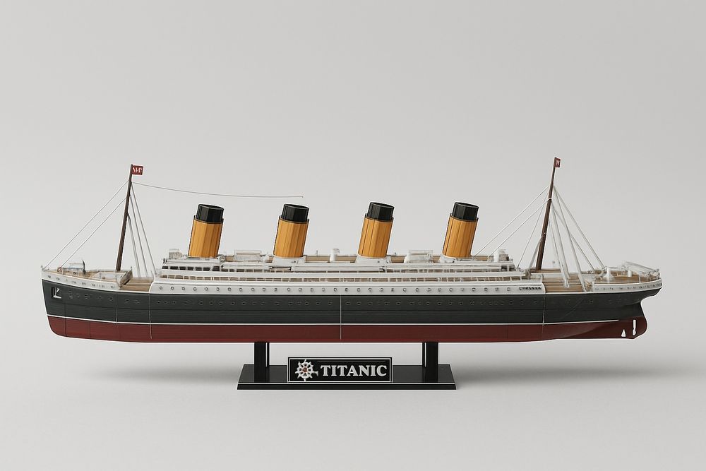 Titanic макет - последен брой