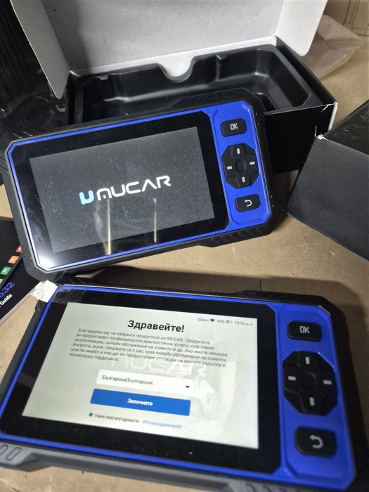 Промоция MUCAR 632  2025г.WiFi Професионална/Диагностика./OBD2 Бг.Меню.