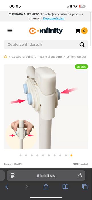 Protectie pentru pat