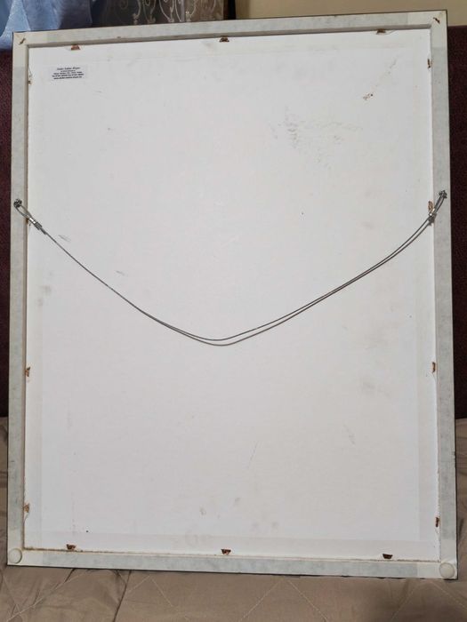 Tablou Original Xilogravură „Helfende Hände” – Erich Mansen, Semnat