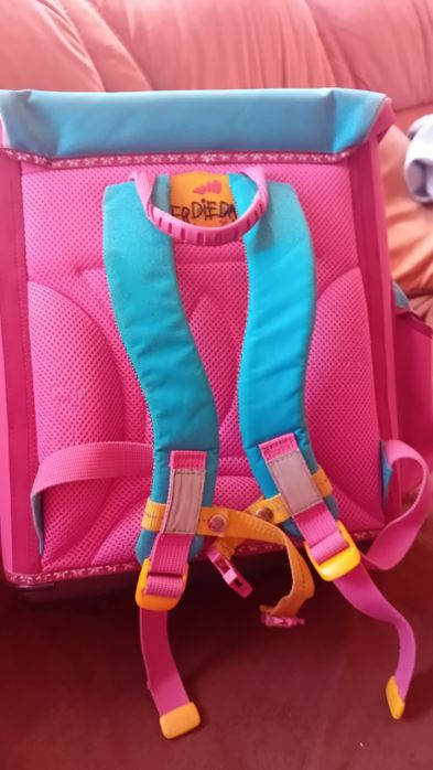 Ученическа Чанта Der Die Das, ергономична, за момиче ,  клас първи/ вт