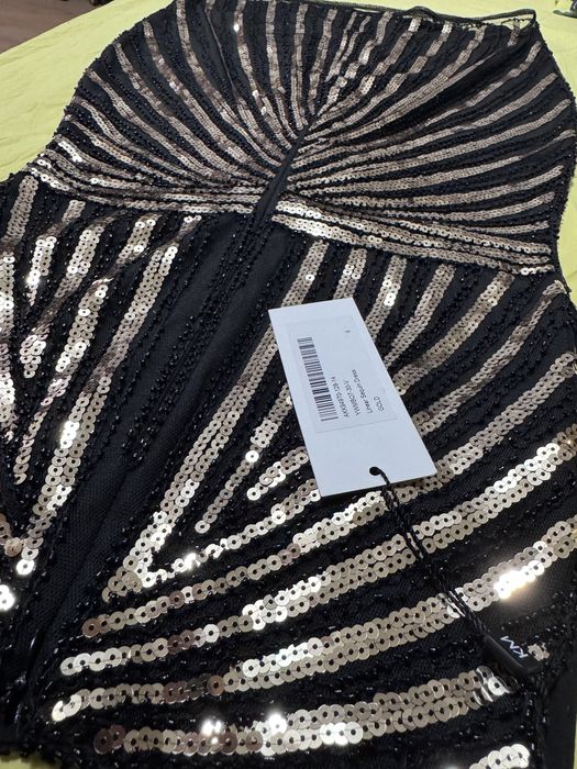 Рокля - Karen Millen - Linear Sequin Dress