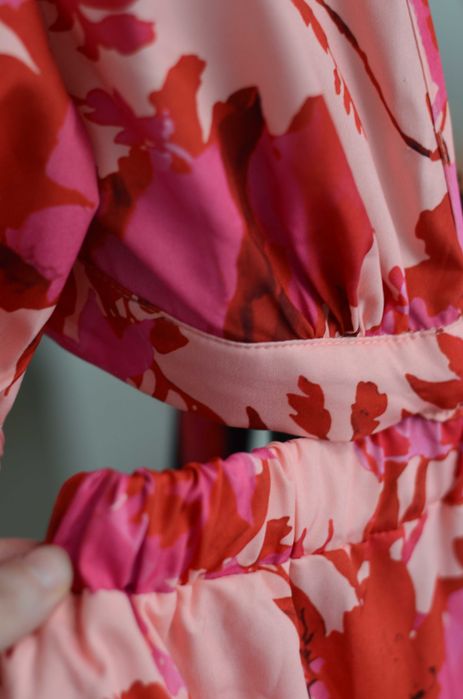 Rochie midi eleganta, floral, She in