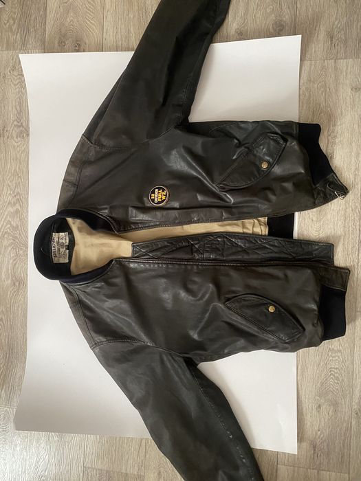 Chevignon 1979 кожено яке тип Бомбър