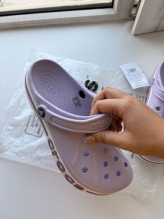 Crocs лавандовые новые